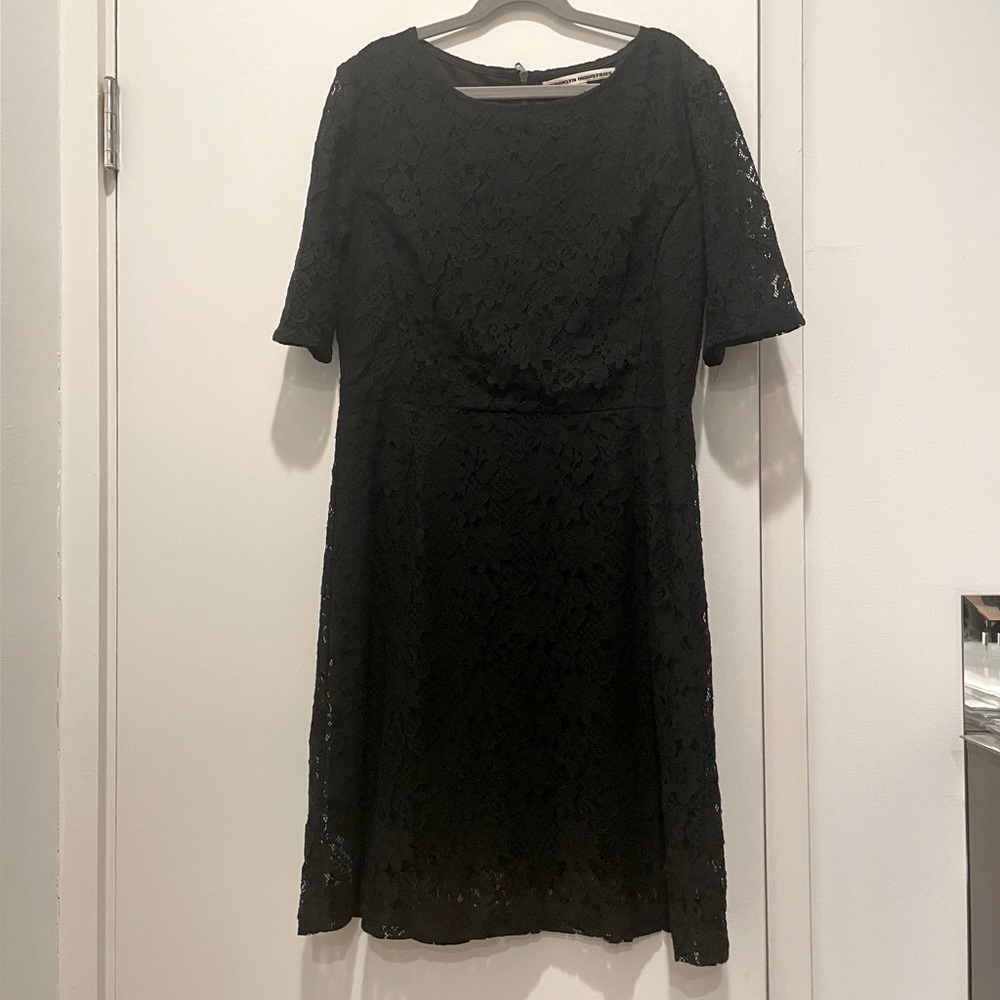 black lace Brooklyn Industries mini dress